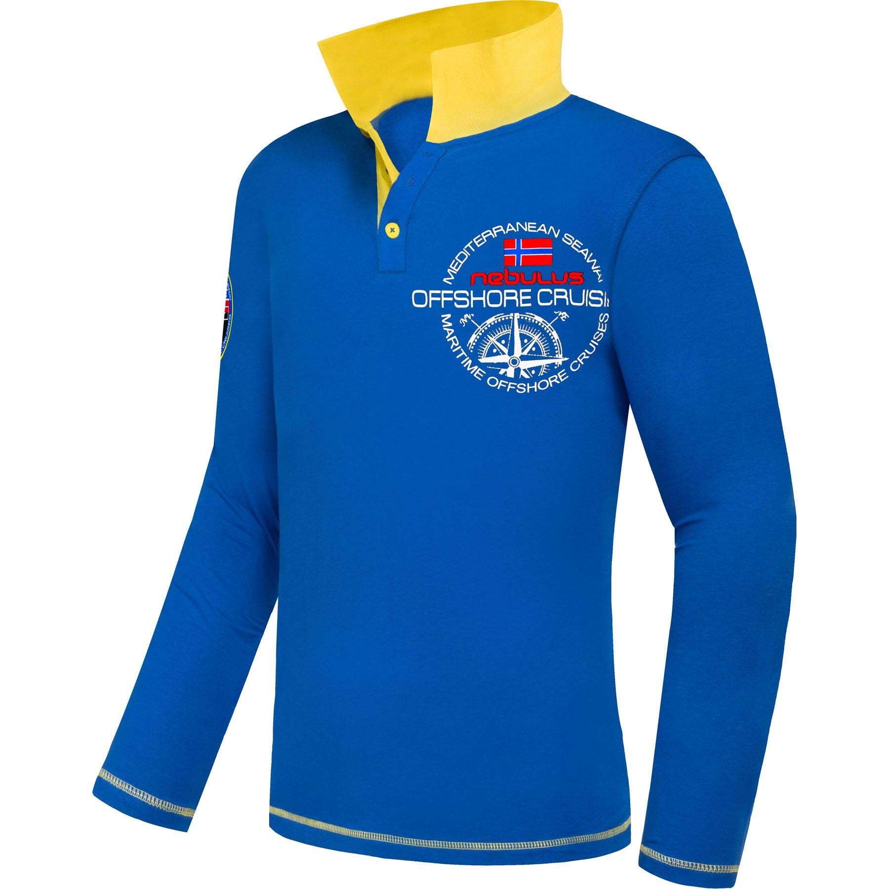 Nebulus Poloshirt Langarm Biller Herren