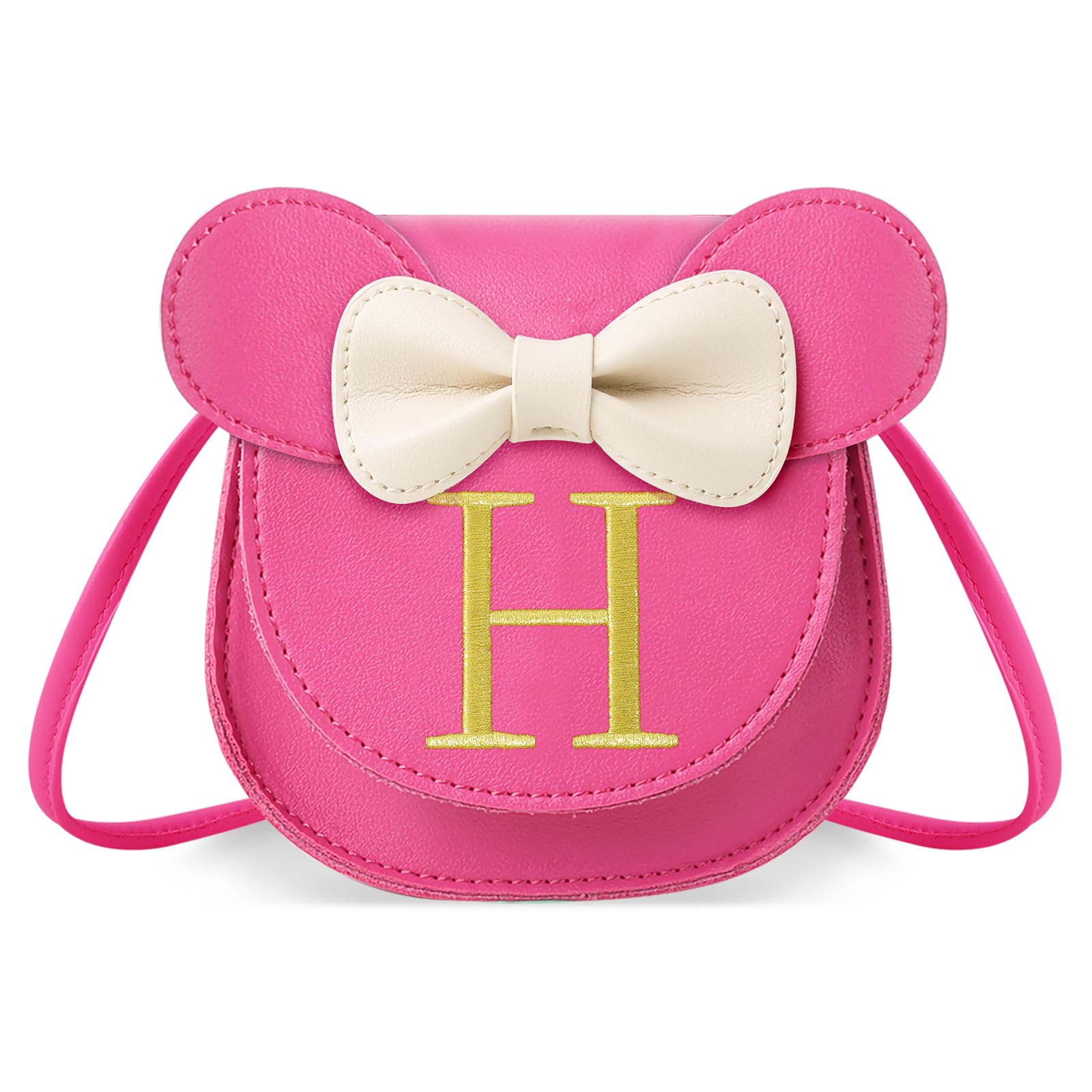izuzta Toddler Purse Kids Wallets for Girls 1 2 3 4 5 6 7 8 9 Year Old Birthday Gift Cute Mini Mouse Purse Crossbody Purse