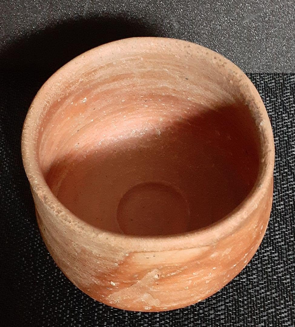 【真作保証！】桃山茶陶　桃山時代　古備前　火襷　茶碗　岡田宗叡鑑定箱　茶道具 Amazon.co.jp: 真作保証！桃山茶陶 桃山時代 古備前 火襷 茶碗