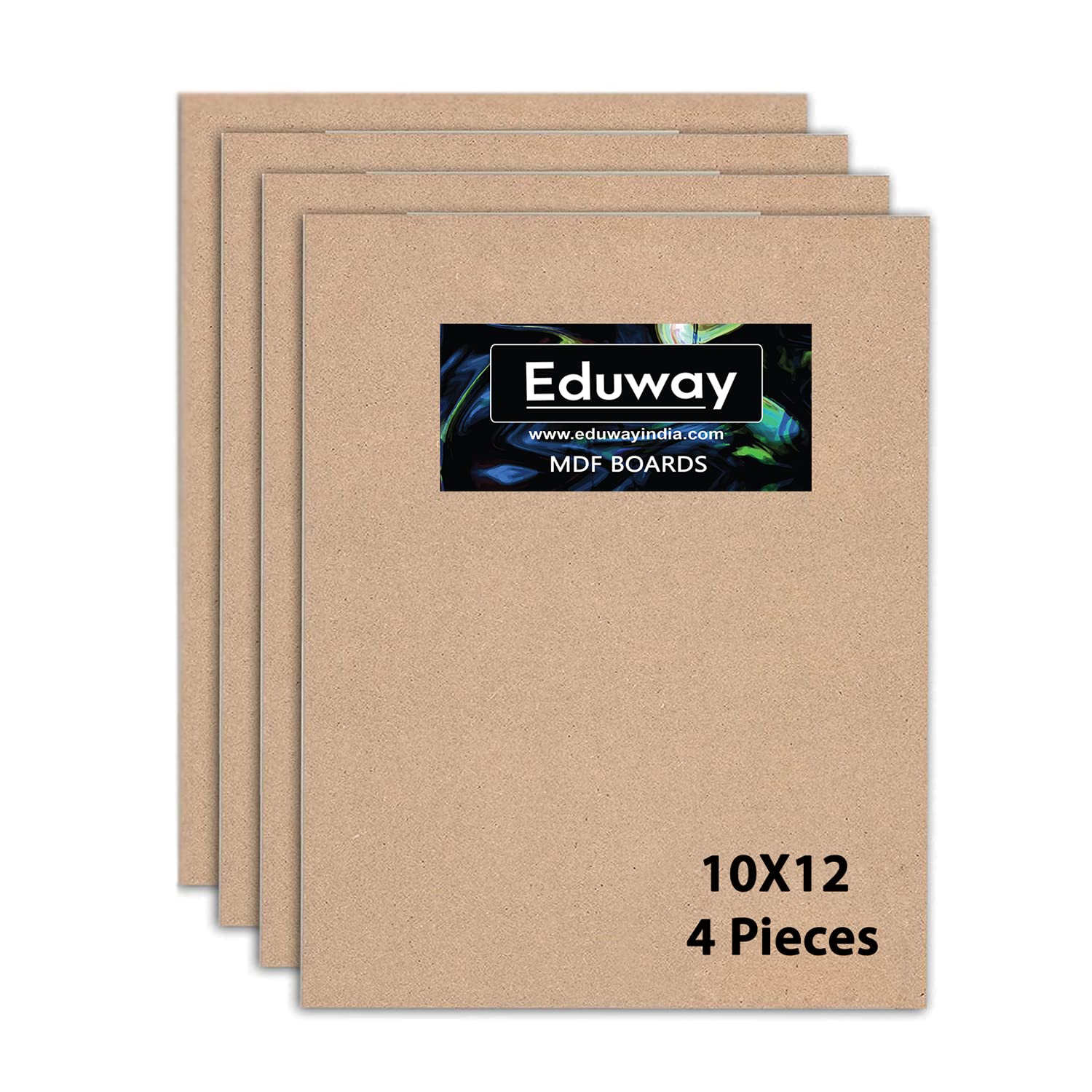 Buy Eduway® A2 MDF Board Wood Sheet for Mandala , Lippan, Resin Art