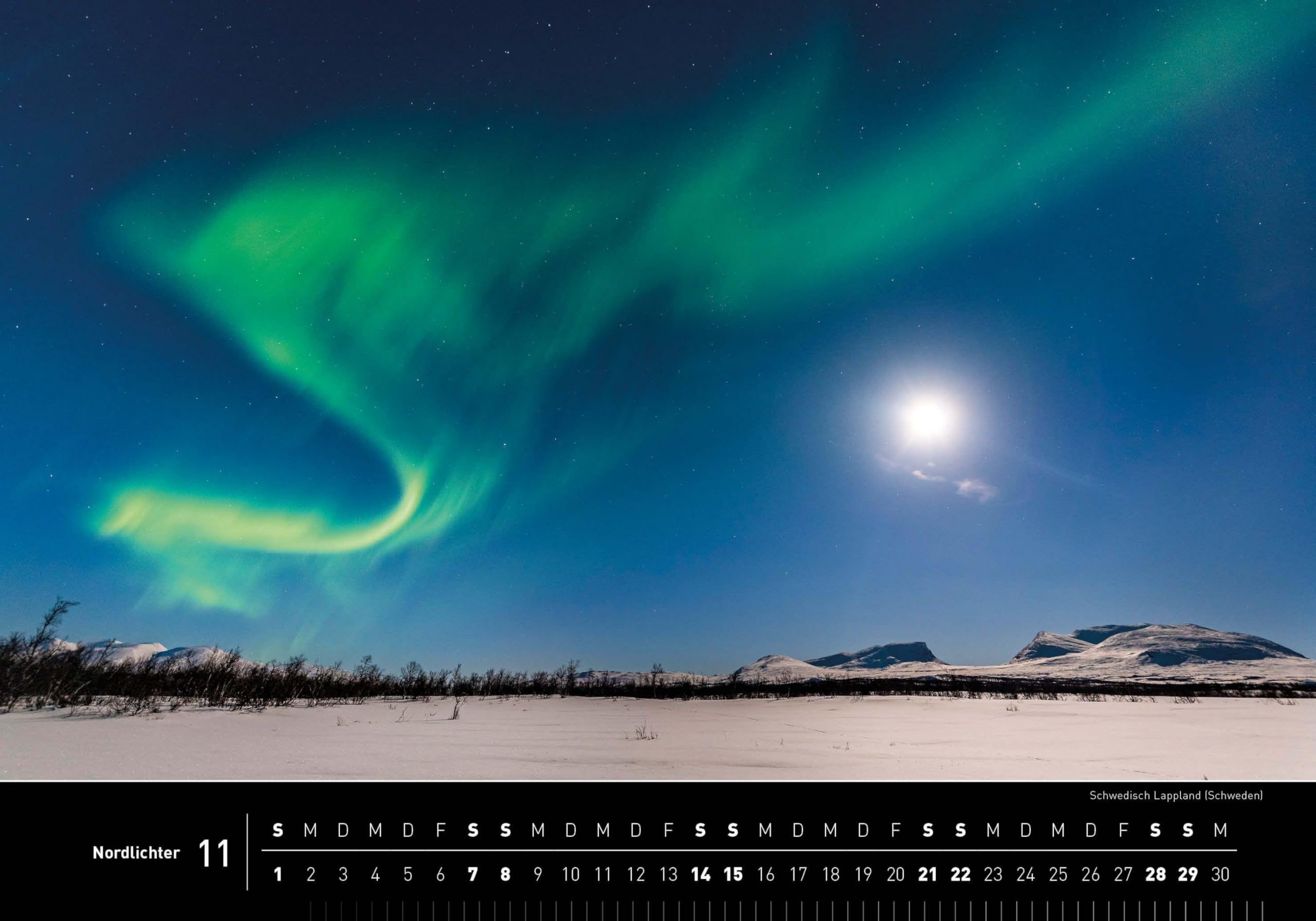 Nordlichter Premiumkalender 2026
