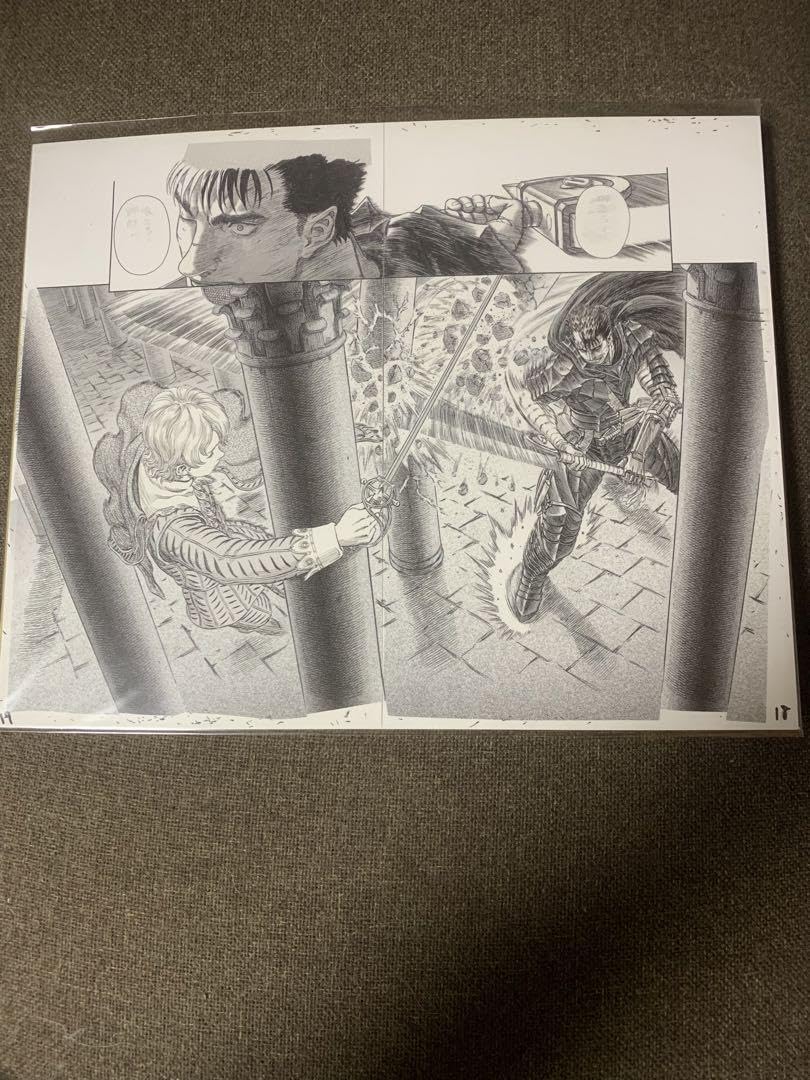 大ベルセルク展　複製原画　2点 大ベルセルク展で購入した複製原画 | サンクユーWEB制作ブログ