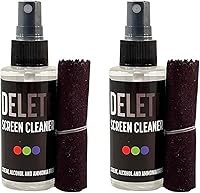 Vista 12 de Delete Screen Cleaner Botella de spray de 16 onzas Solución premium sin rayas, sin alcohol ni amoníaco para todos los dispositivos, suave, inodoro