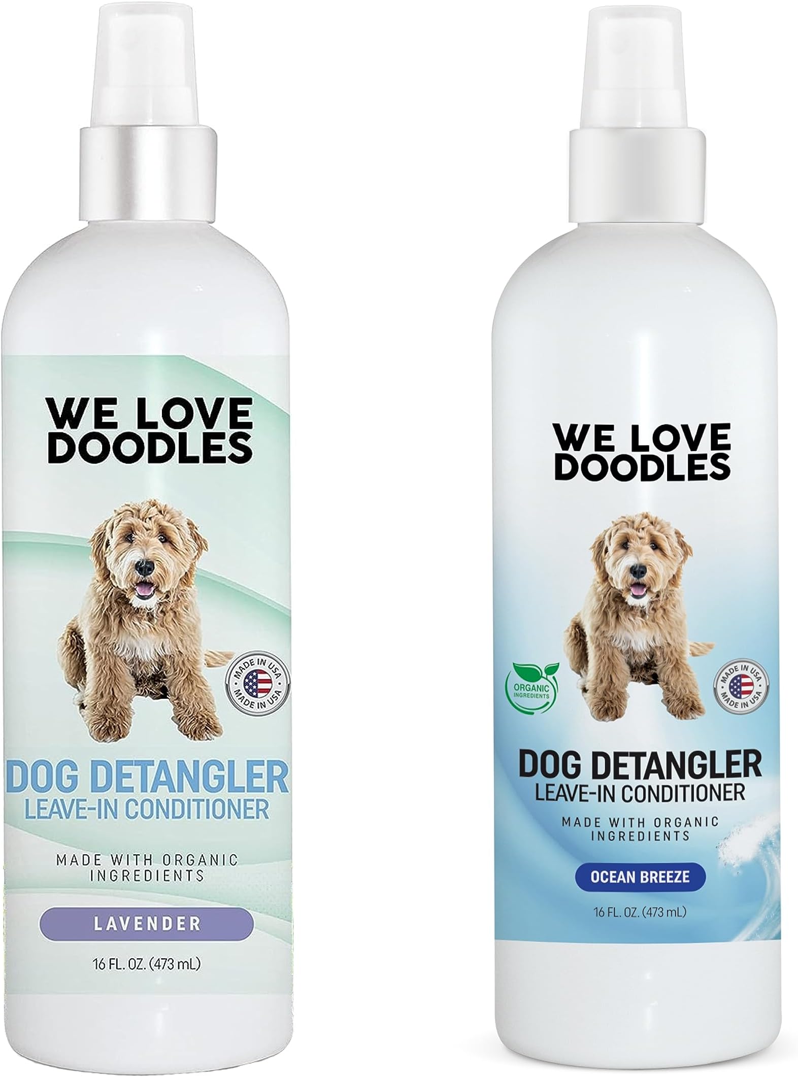 We Love Doodles Dog Detangler Spray (Ocean Breeze