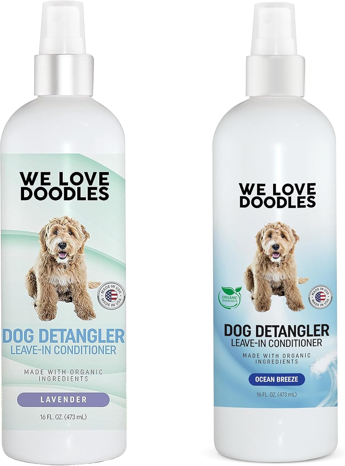 We Love Doodles Dog Detangler Spray (Ocean Breeze