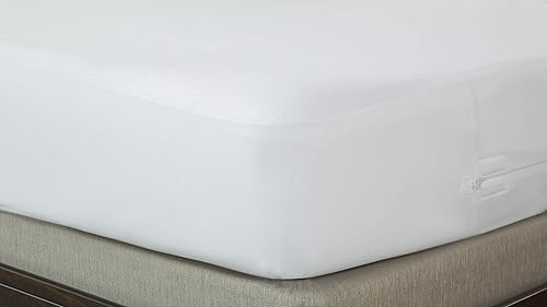 Miniatura 4 de Protect-A-Bed AllerZip - Protector de colchón suave lavable a máquina, individual, 4-8 pulgadas