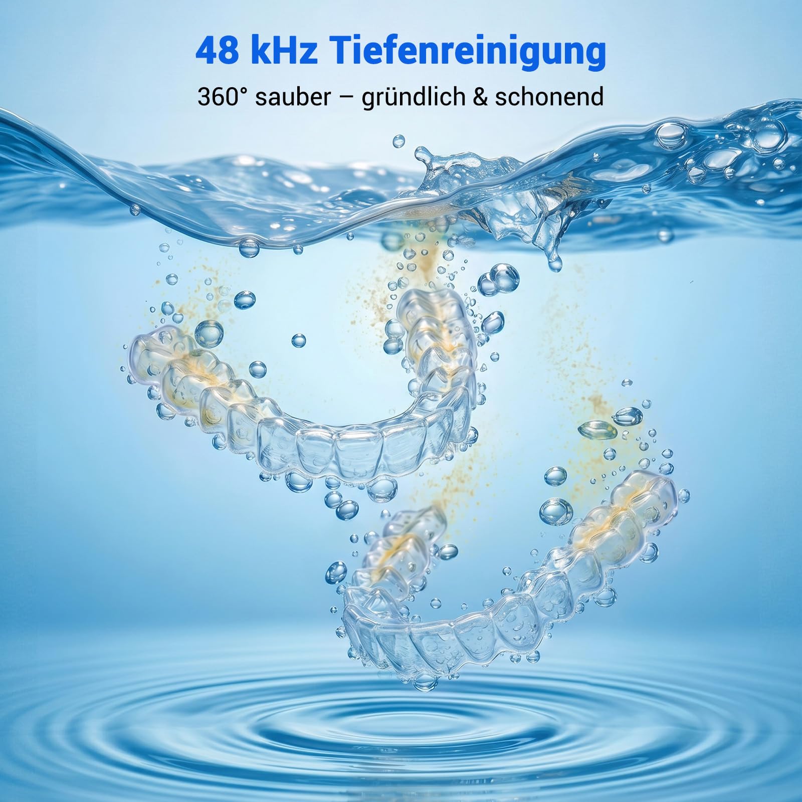Ultraschallreinigungsgerät 48kHz UV Ultraschallreiniger 300ML Dental Pod