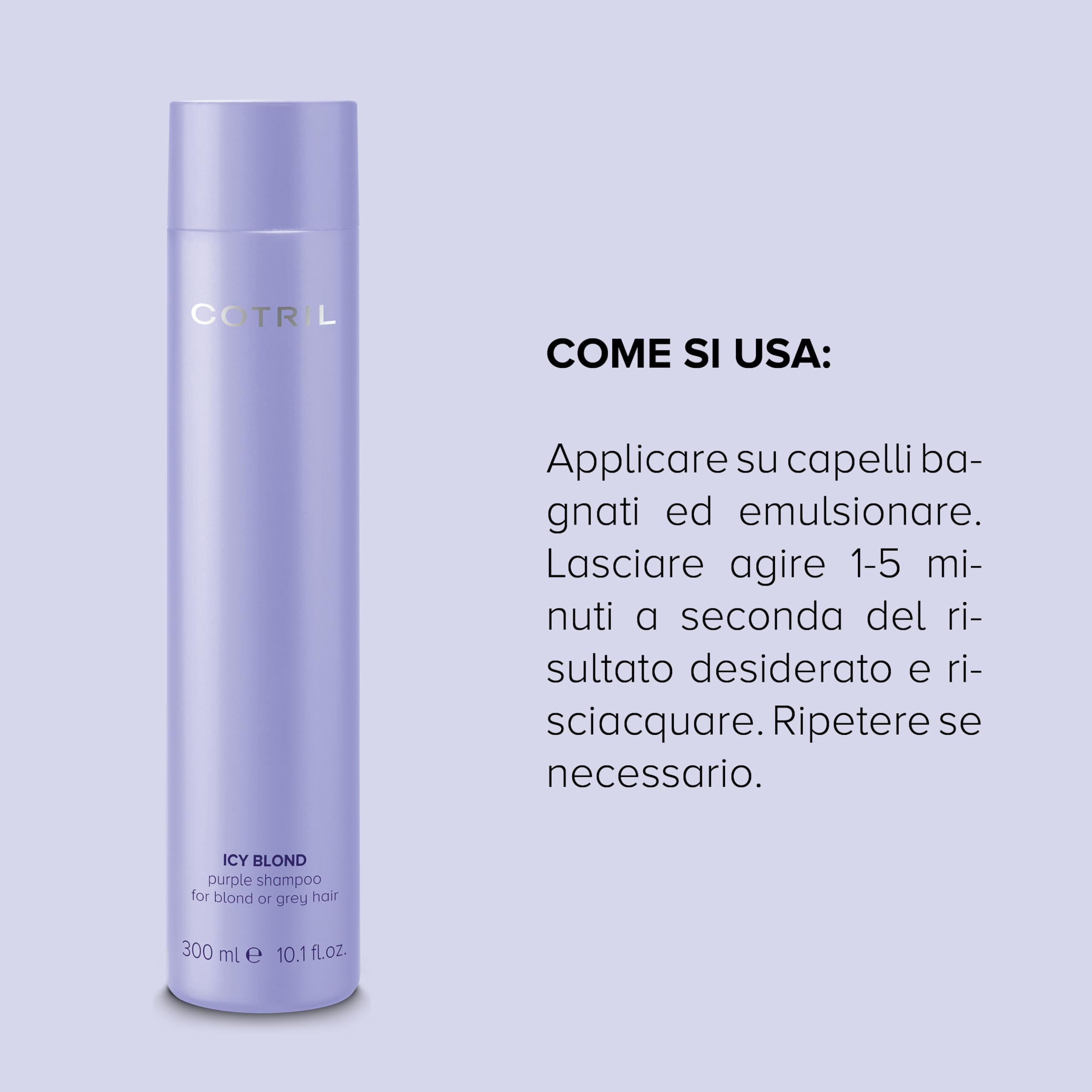 Cotril Icy Blond Purple Shampoo 300 ml – szampon antyżółty