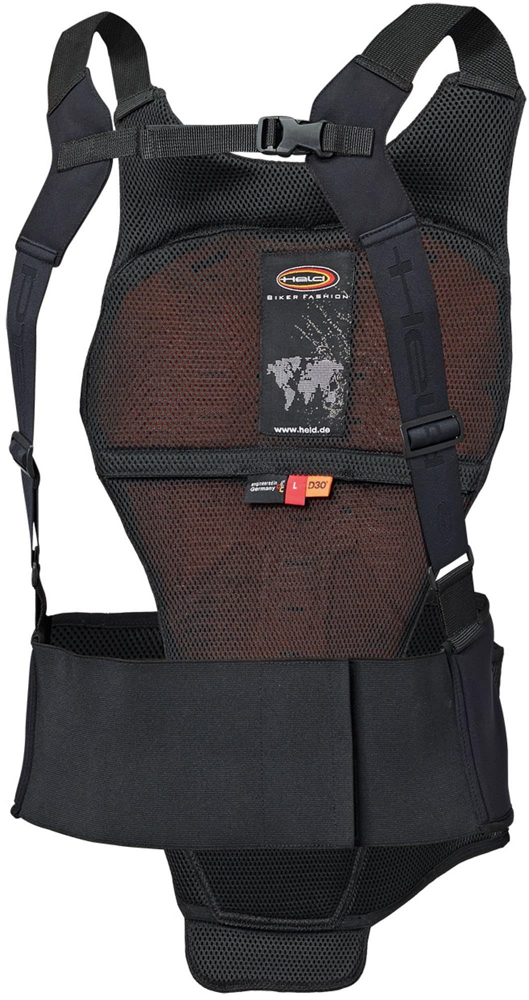 Held Exosafe 2 Motorrad Rückenprotektor, 2XL | CE-Protektoren