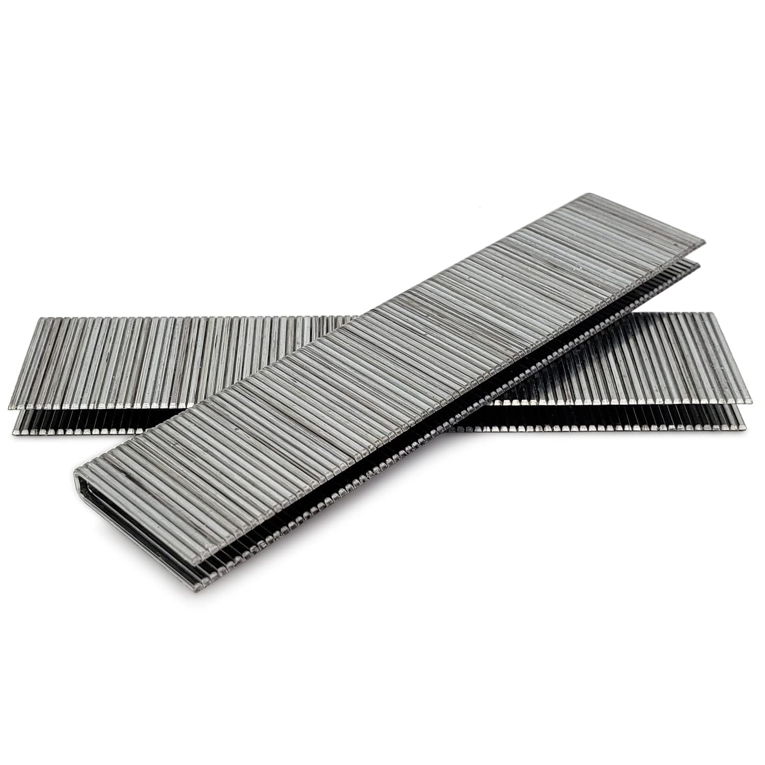 Powernail PS18100 - Grapas de corona estrecha de calibre 18 de 1/4 de pulgada de longitud de punta de cincel (5 cajas de 5000 ct, 25000 grapas)