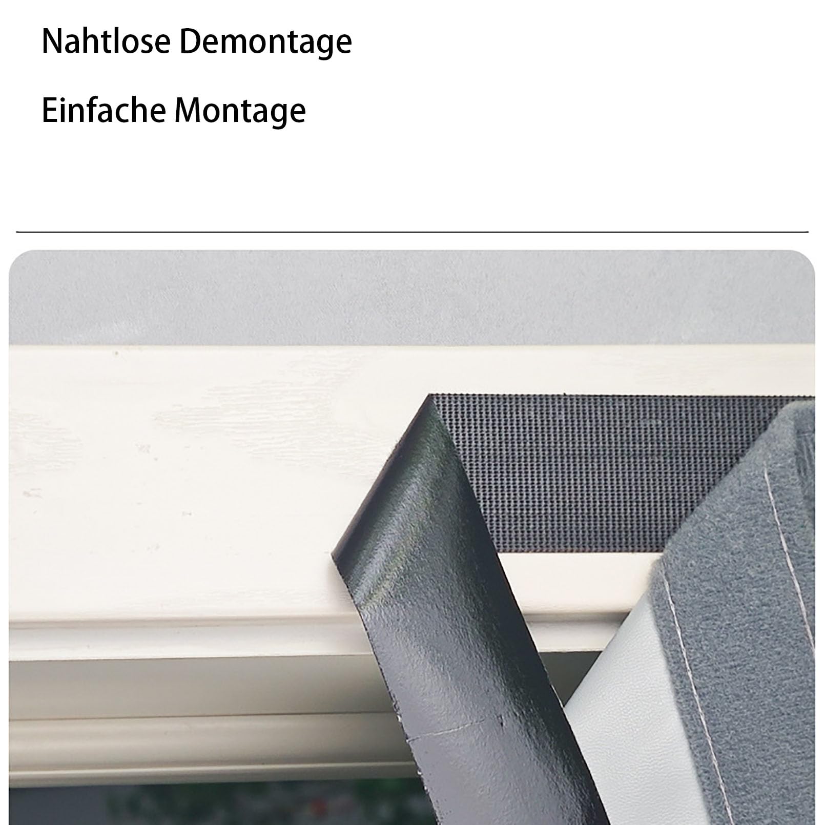 Rideau de protection thermique magnétique pour portes, épais, 100 x 220 cm