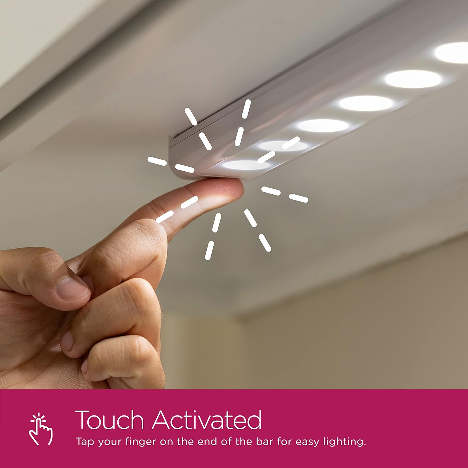 Easy Installation options: Keyhole mount and Hook-and-loop tape