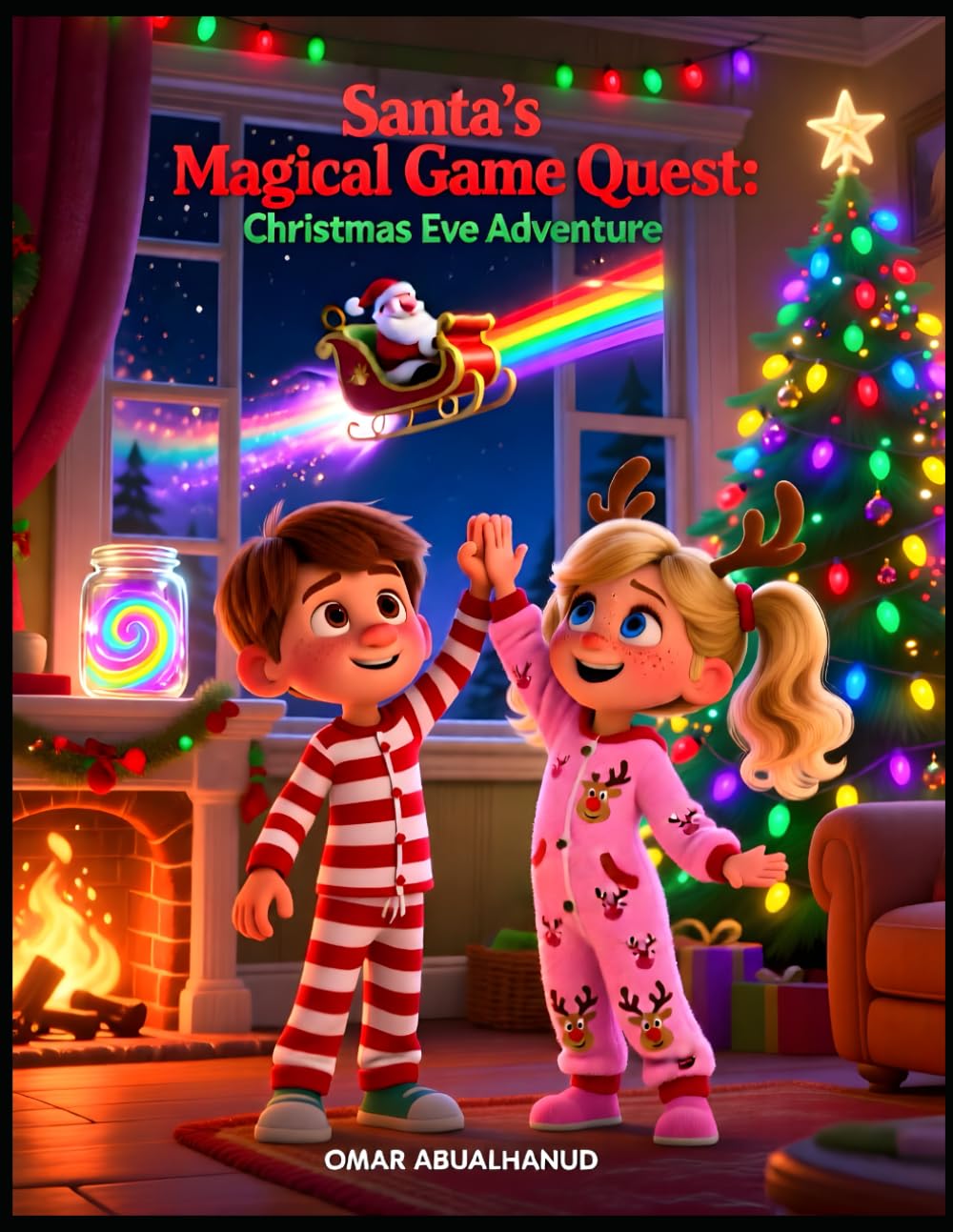 Santa's Magical Game Quest: Christmas Eve Adventure: A Festive Interactive Story Full of Enchanted Challenges and Family Fun for Ages 5–12