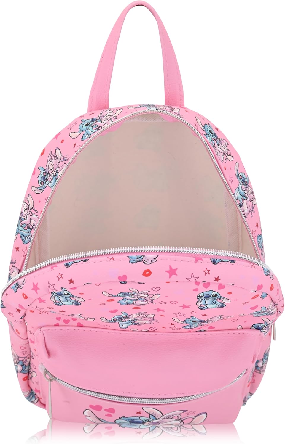 Disney Lilo and Stitch Backpack for Women, Men, Boys, Girls, Unisex | Cute PU Leather 10" Stitch Mini Backpack Purse Shoulder Purse | Stitch Bag and Stitch Accessories - Image 6