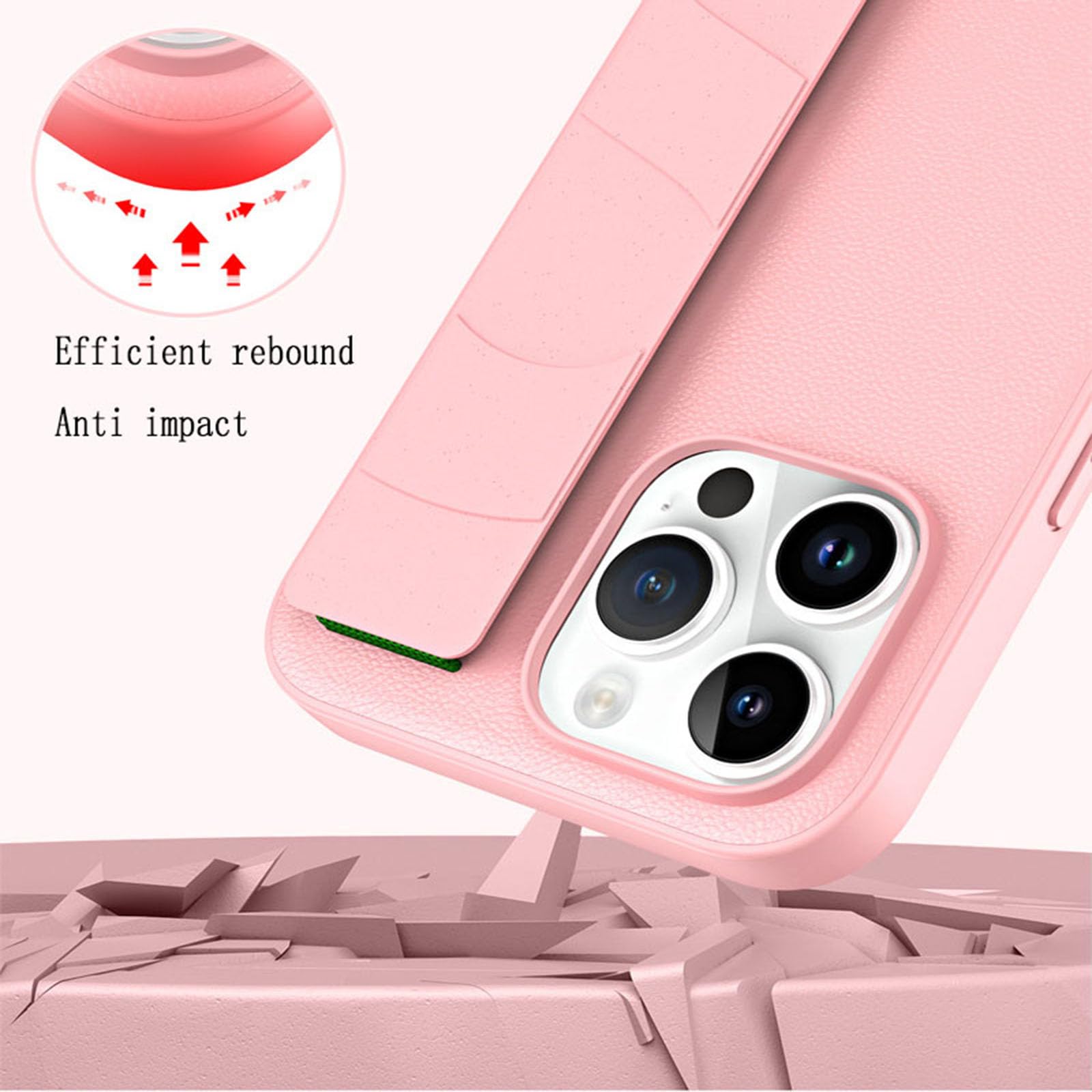 Amazon.com: LXURY Leather Case for iPhone 15 Pro Max/15 Pro/15