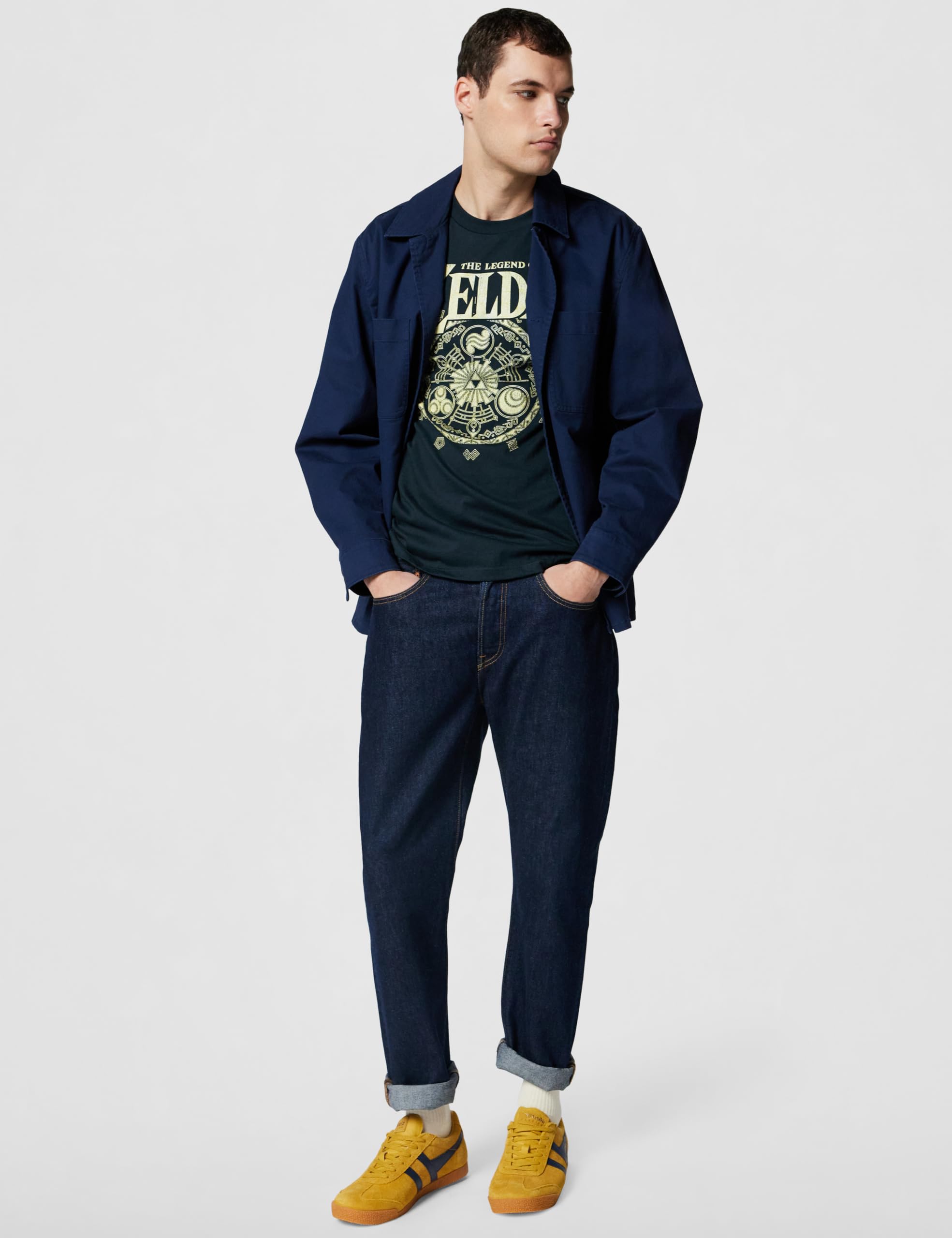 Nintendo Legend of Zelda Symbolic Circle Camiseta para Hombre