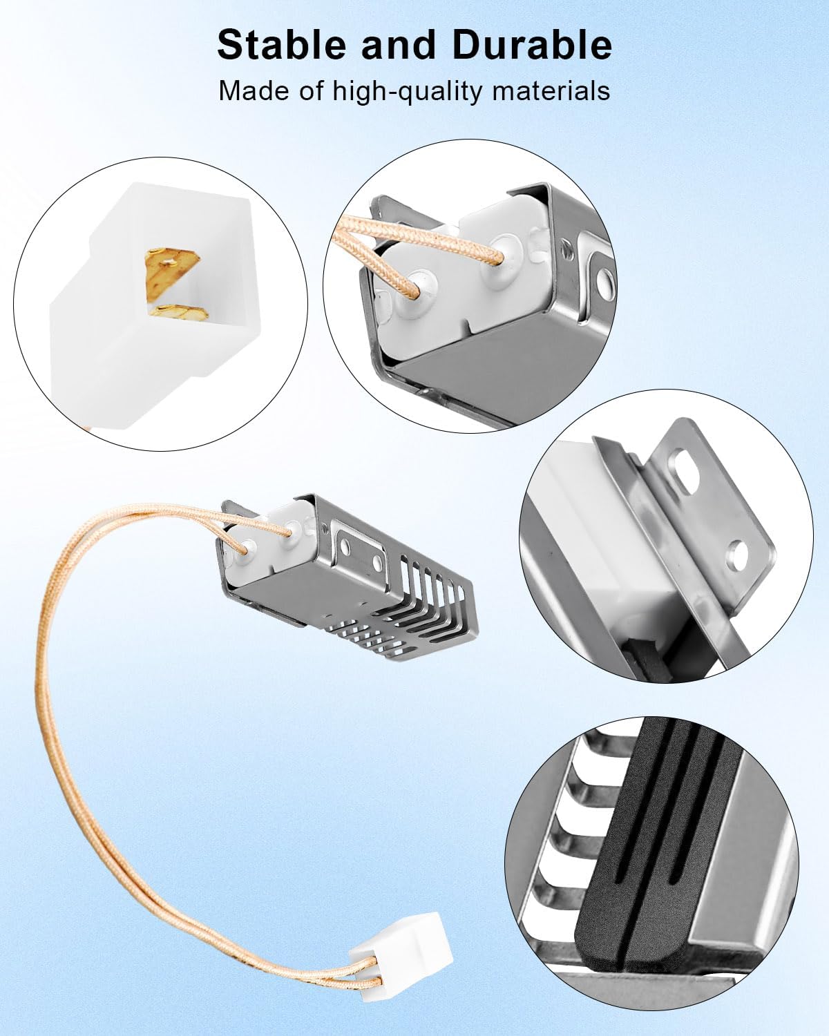 7432P131-60 Gas Range Bake Igniter Replacement Parts Fit for Whirlpool Maytag KitchenAid, Range Oven Igniter Replace WP7432P136-60 PS11744545 AP6011349 32009801 74008064 31991701 1544454