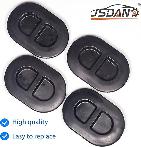 Miniatura 2 de 68194821 68194821AA compatible con Jeep Wrangler JL JK JKU 2007-2018 tapón de goma de drenaje de piso (4 piezas)