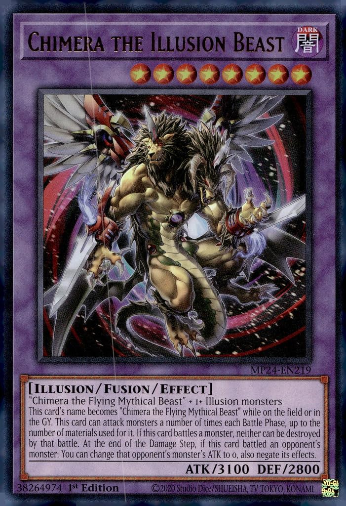 Amazon.com: Chimera The Illusion Beast - MP24-EN219 - Ultra Rare