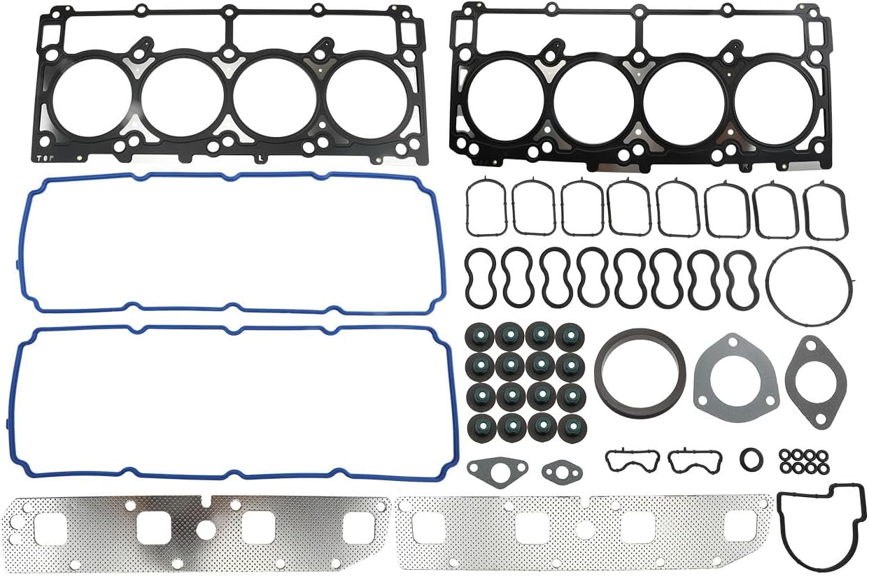 DETOTI Cylinder Head Gasket Set for Chrysler 03-08 5.7L OHV VIN 2 D H HS26284PT
