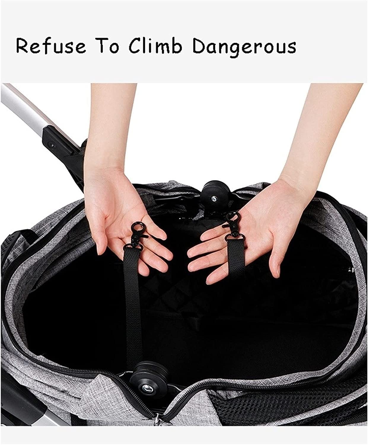 Premium Wózki Dla Psów Ulepszony Wózek Dla Psa Kota Wózek Dla Psa Buggy Z Kołami Odczepiane Wózki Dziecięce Wózki Dziecięce Obciążenie 20kg (Color : Black)