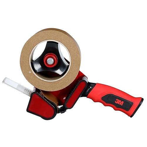 Vista 10 de 3M Scotch Performance - Cinta de sellado de cajas de papel 570, marrón, 2.8 x 55 yardas (72 mm x 50 m), 1 rollo, compatible con reciclaje, ideal