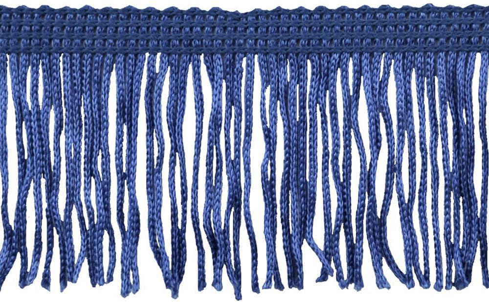Belagio Enterprises 2-inch Chainette Fringe (10 Yard Roll) | P-7043-04 Navy