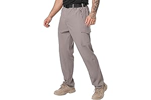Coolest Work Pants for Men: Hiking Pants with Cargo Pockets