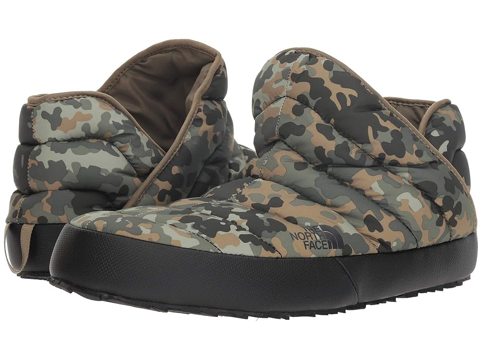 

The North Face ThermoBalltm Traction Bootie (Tarmac Green Macrofleck Print/Tumbleweed Green) Men's Cold Weather Boots, Multi