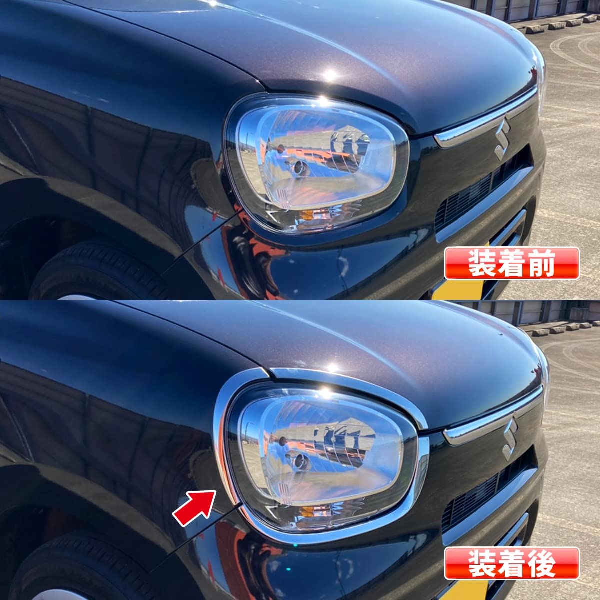 SUZUKI　現行アルト　HA37S　右ヘッドライト SUZUKI 現行アルト HA37S 右ヘッドライト KUTOOK 新型アルト