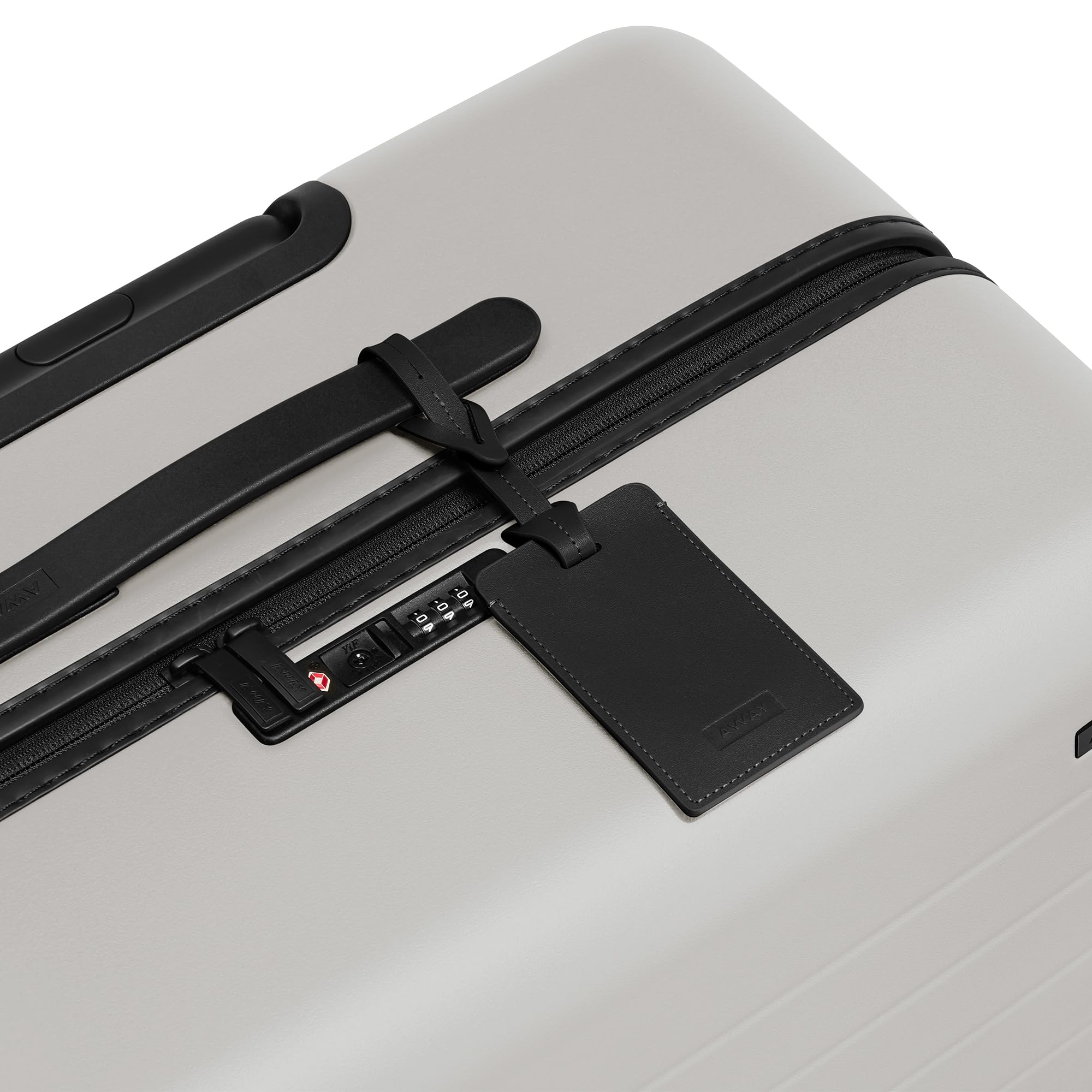 Away Large Checked Luggage, 29 Inch Hardside Suitcase with Spinner Wheels, Lightweight & Durable, TSA Lock, Cloud Gray