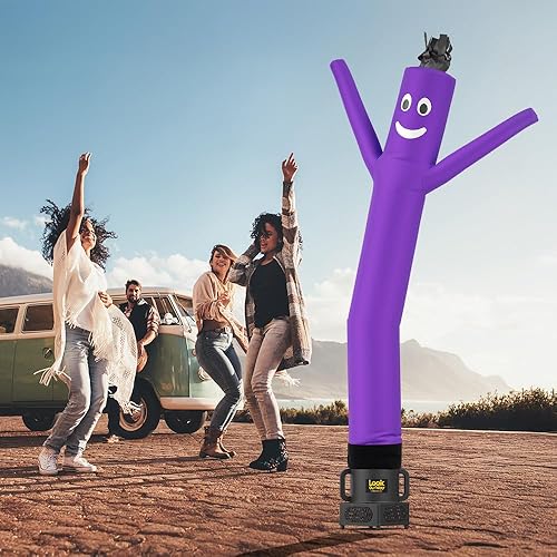 Miniatura 6 de LookOurWay Air Dancers Wacky Waving - Juego de tubo inflable para hombre, 7 pies de alto, bailarín de aire que saluda, tipo tubo inflable con