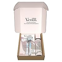 Vista 12 de Gillette Venus for Pubic Hair and Skin Shaving Set, Women’s Razor, 1 Handle + 2 Blade Refills + 2-in-1 Cleanser