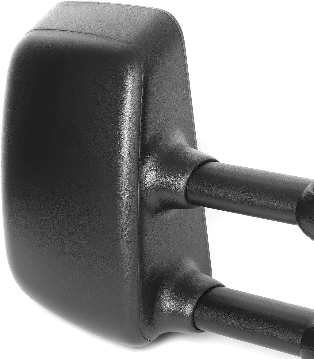 Auto Dynasty Dual Glass Powered Heated Right Side Telescopic Towing Mirror Compatible with Armada Pathfinder Titan 04-14