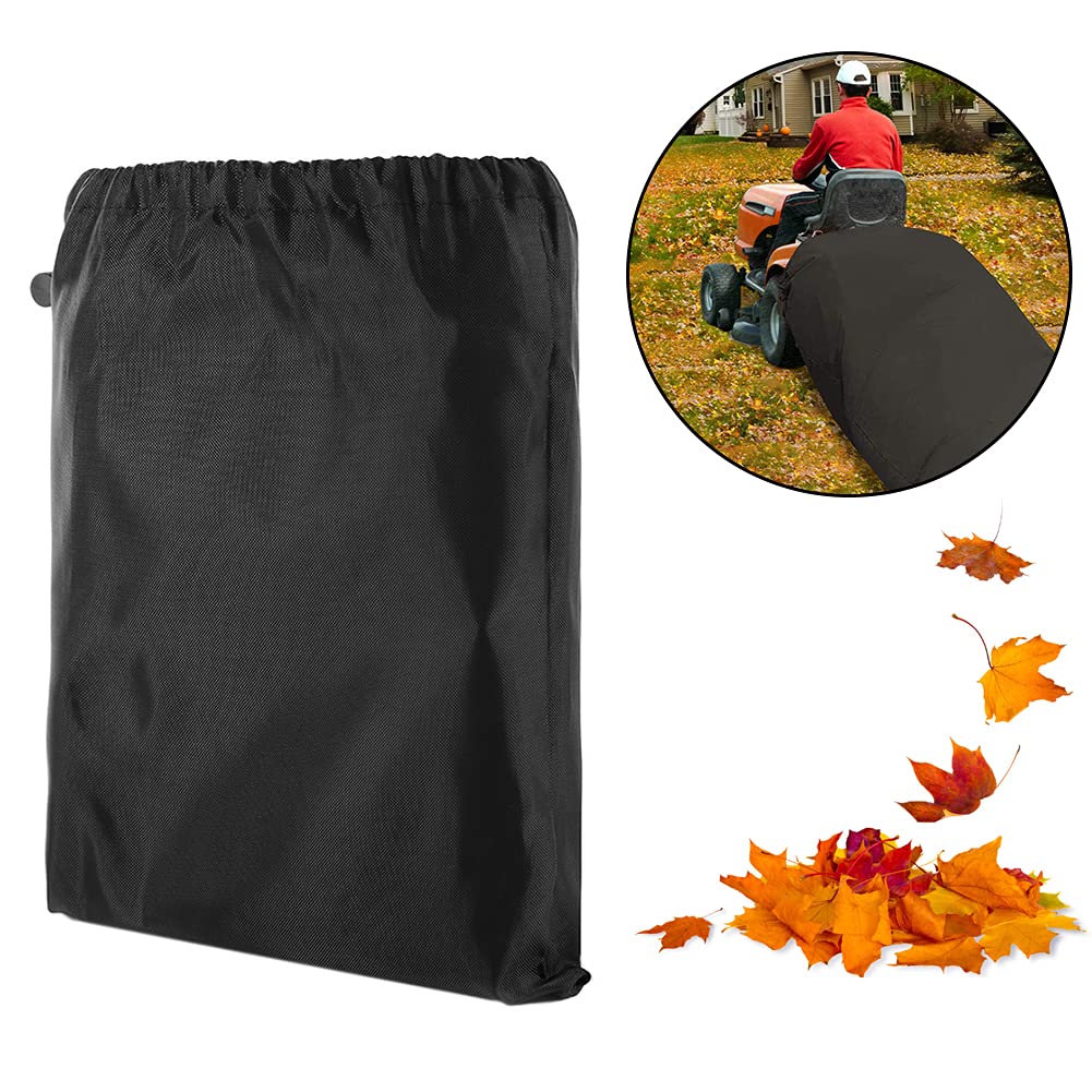 Lawn Tractor Leaf Bag,Large Lawn Tractor Leaf Bag, Sacchetto Rifiuti di Resistente AllUsura,Raccolta di Foglie Facile E Veloce, Sacco per Rifiuti di Foglie per La Raccolta Riutilizzabile