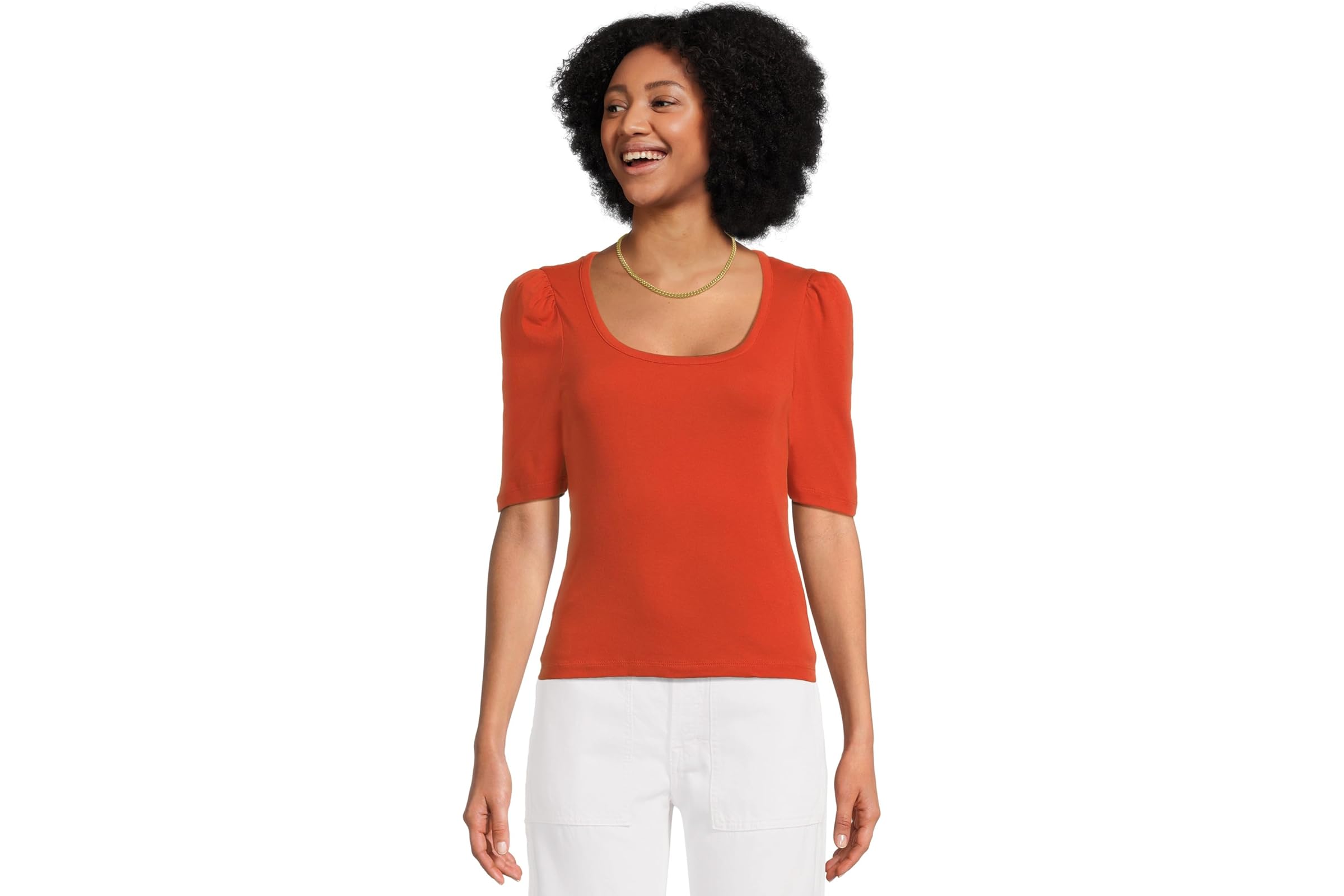 Madewell Scoop Neck Puff Tee