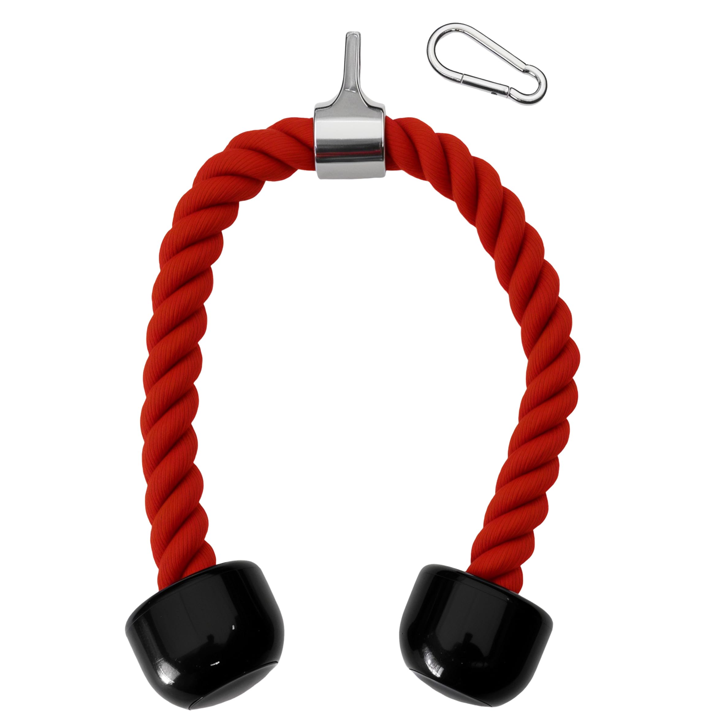 Tricep Rope for Cable Machine - Adjustable Workout -9