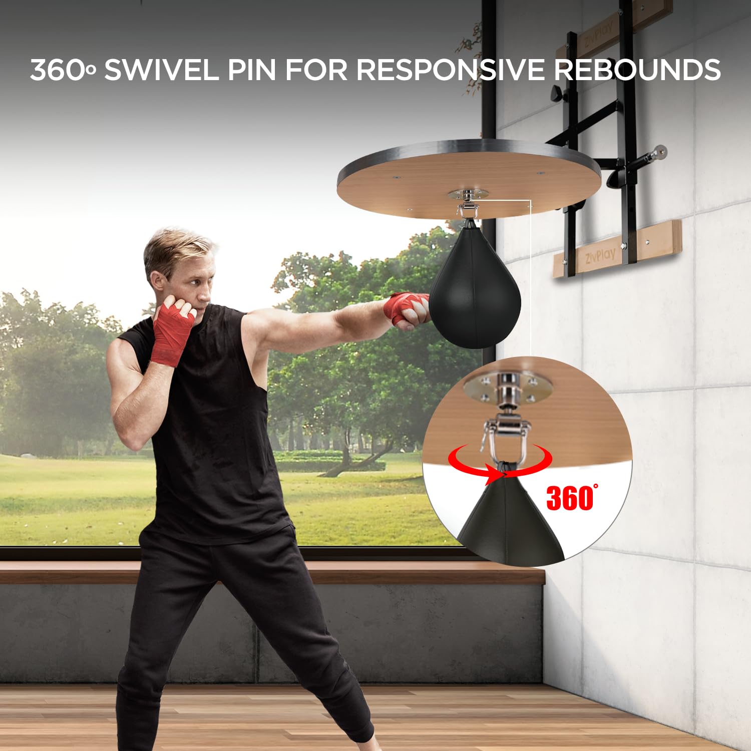 Boxing Exercise Equipment PROFFIX Musical Agility Boxing Training