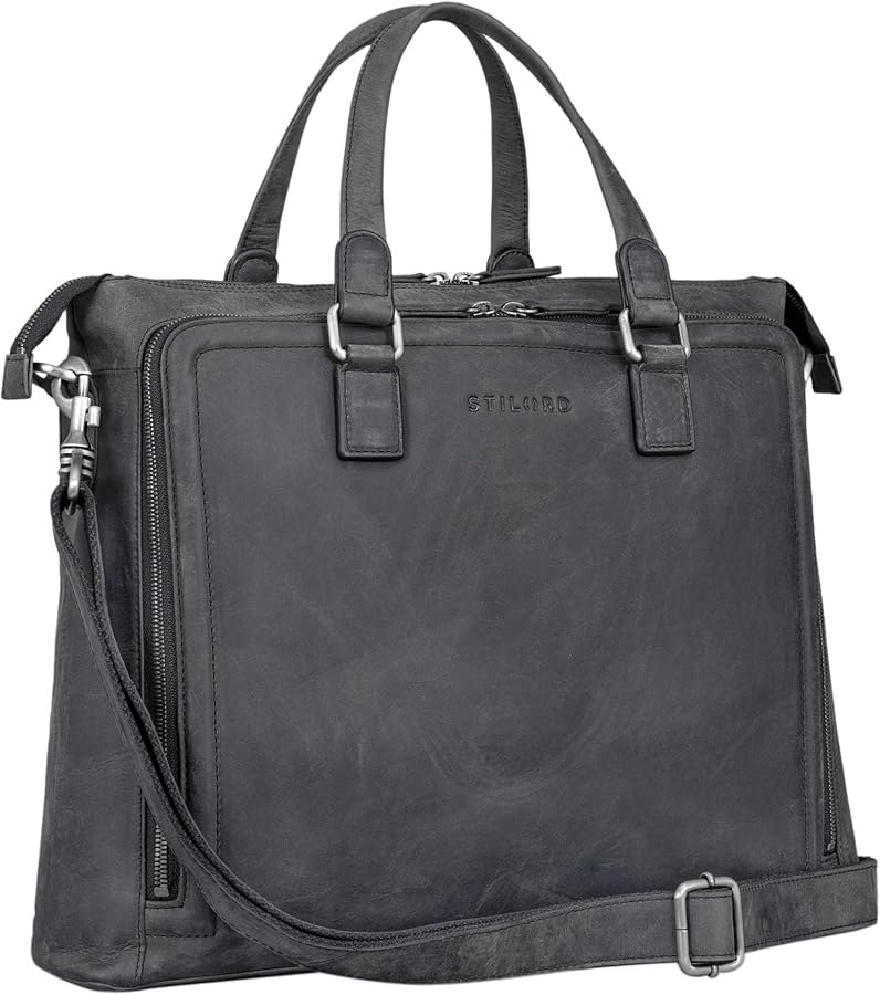 Borsa Porta Pc Cartelle Portadocumenti STILORD 'Hector' Borsa