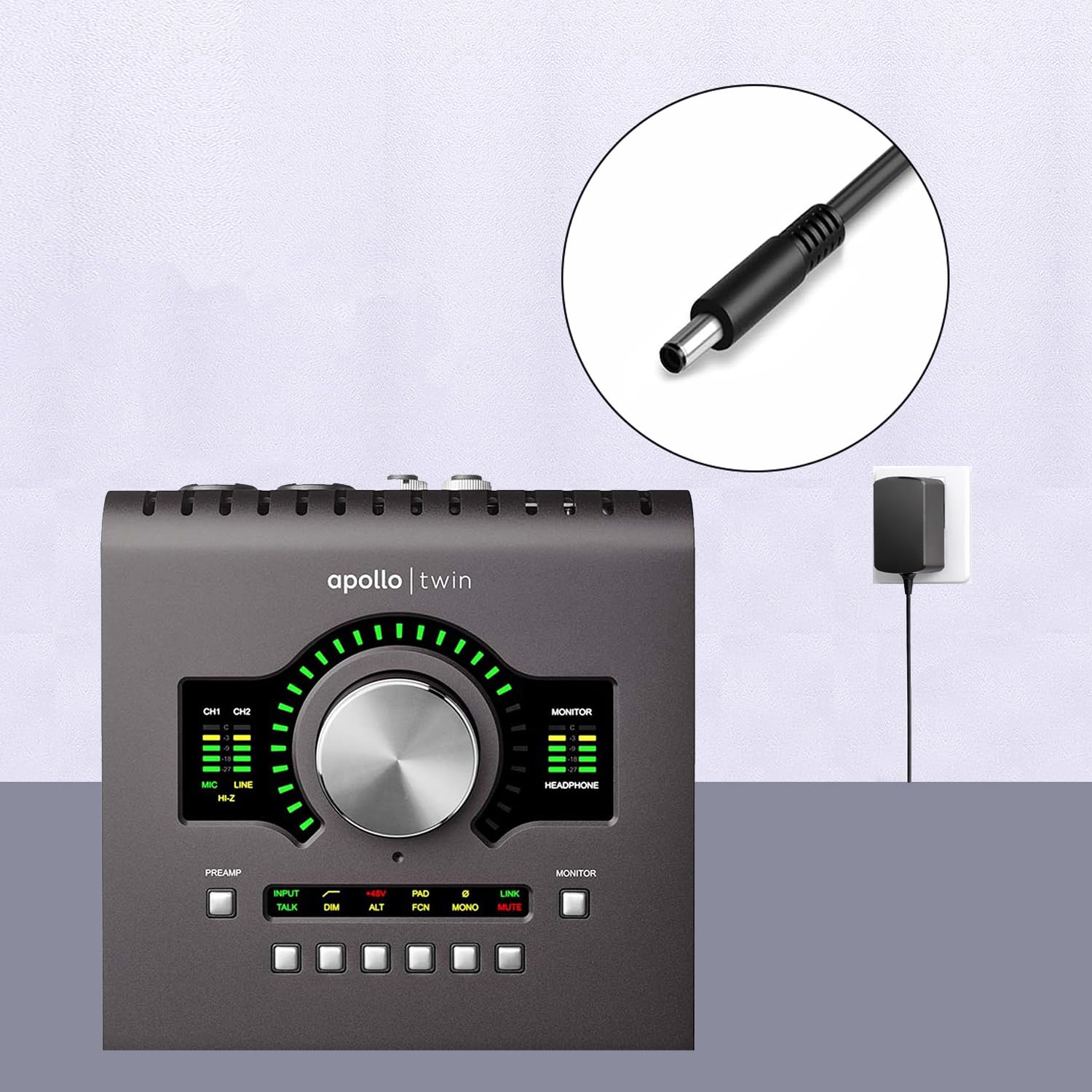 Amazon.com: VOQIGTE 12V Power Supply for Universal Audio Apollo