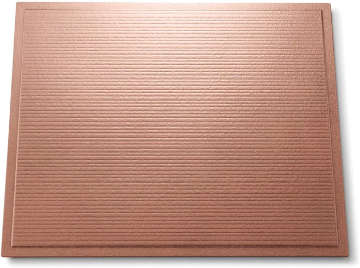 Obon Tray OL-58-4 Shaku 3 Ranogi Tabletop Bon, Tataki Copper, Black Painted Back