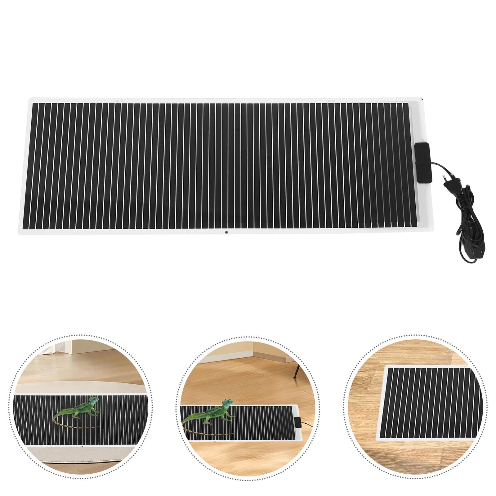 Toyvian Alfombrilla Calefactora para Terrarios con Termostato Ajustable para Reptiles Tortugas Serpientes Geckos y Pequeños Animales Segura y Duradera