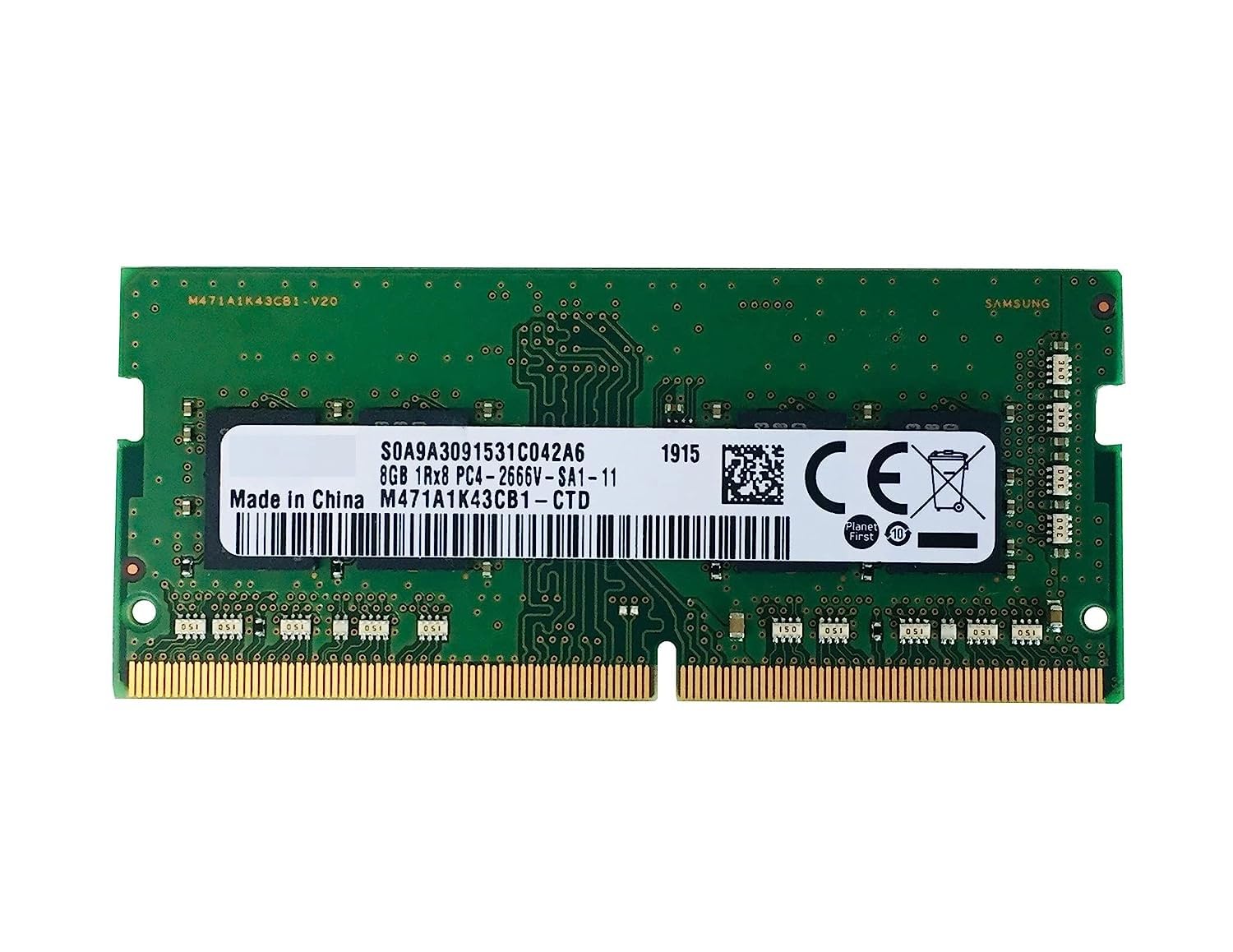 8GB DDR4 2666MHz RAM Memory Module Laptops (260 Pin SODIMM, 1.2V) M471A1K43CB1 Compatible with Samsung Memory Module (3 Year Warranty) (B0C72W45VG) Amazon Price History, Amazon Price Tracker