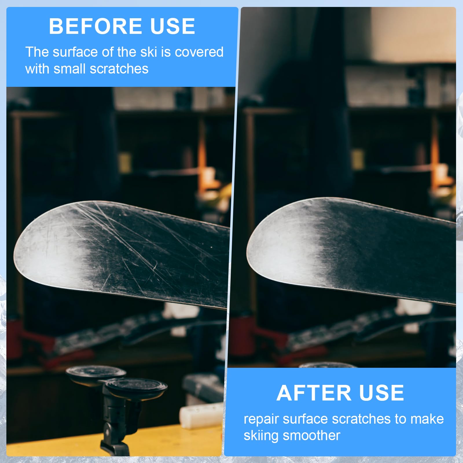 Kit Riparazione Sci E Snowboard | 10 Bastoncini Ptex Da 6mm | Per Graffi E Danneggiamenti - Foto 3