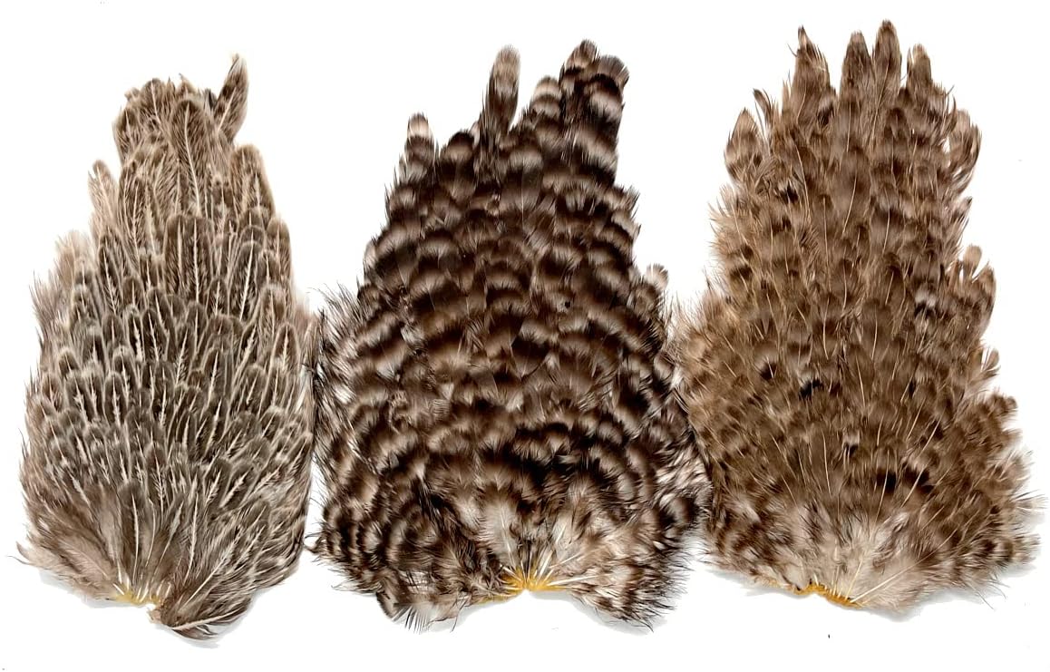 American Feathers Rooster Necks & Hen Backs (Indian Hen Backs)