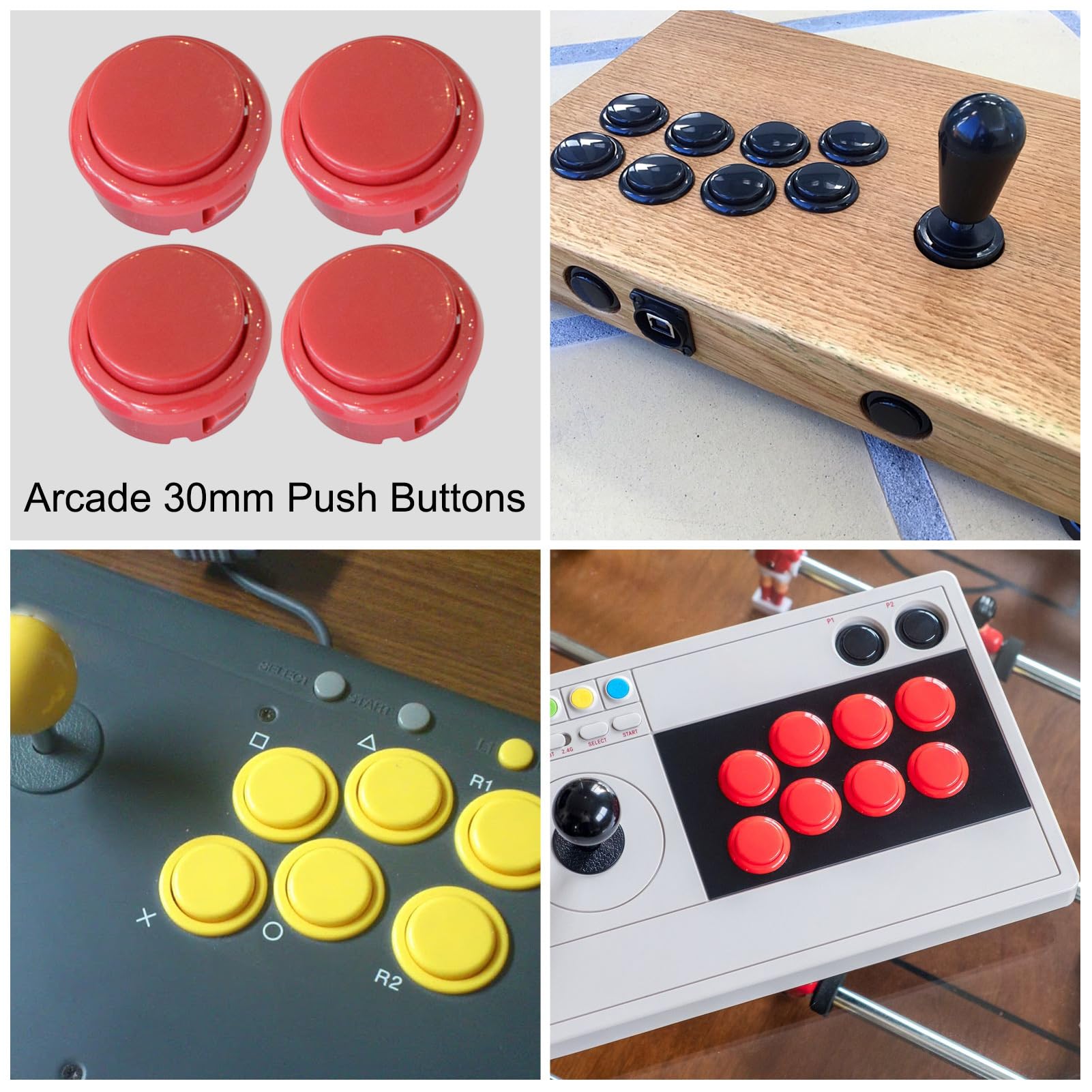 Amazon.co.jp: アーケード ジョイスティック ボタン,ゲーム