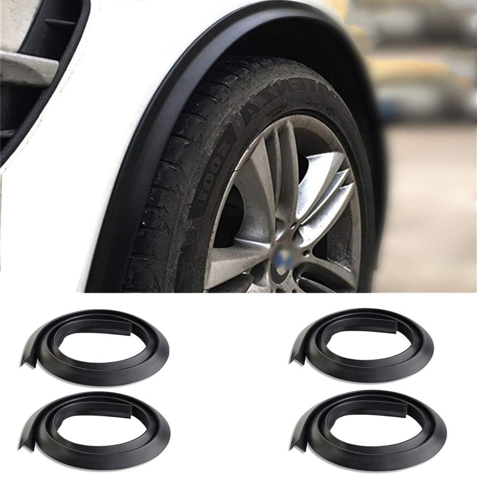 YDSTNiu 4PCS wheel arch for Jeep Wrangler IV Unlimited (JL) | ab 2023