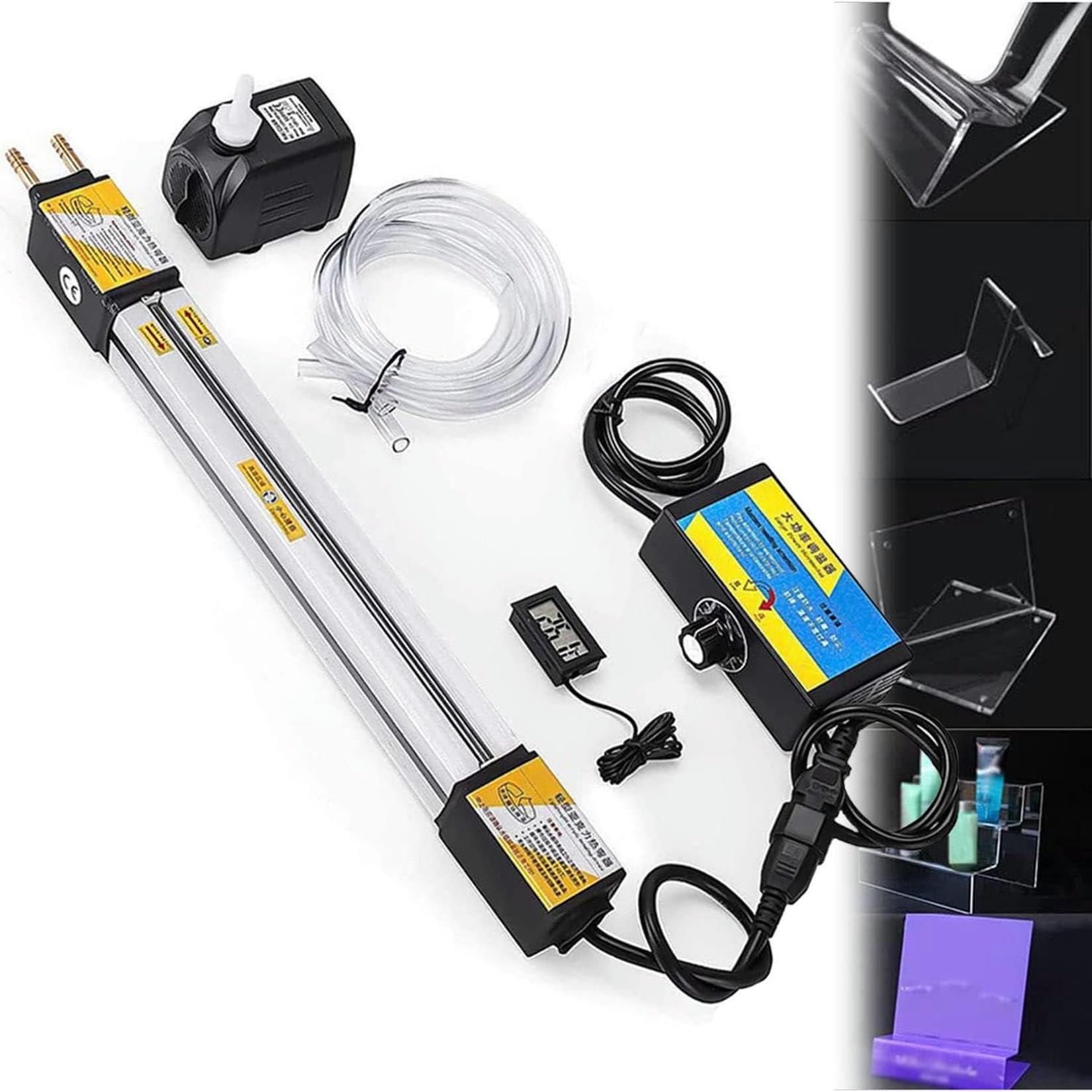 30Cm/60Cm/120Cm Macchina Piegatrice Portatile In Plastica Acrilica In Pvc Piegatrice Per Strisce Di Plastica Piegatrice Manuale Per Riscaldamento A Caldo 1Mm-6Mm Per La Realizzazione Di Insegne,120Cm
