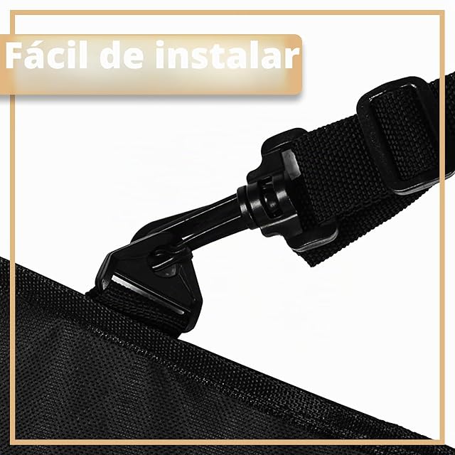 Foto 7 de 8 de Retoo Funda para Coche para Perros, Resistente a Salpicaduras, 145x130 cm, Antideslizante, para Coche y SUV
