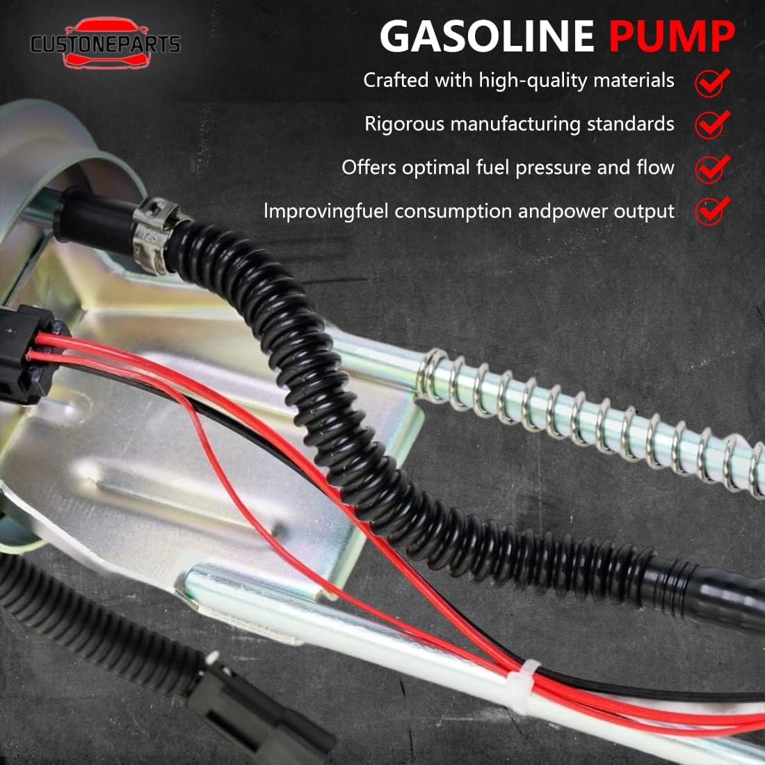 Fuel Pump Assembly with Level Sender FIT 2016-2021 Can-Am Defender HD5 HD8 HD10 FIT Defender MAX HD8 HD10 EFI 709000662 47-1025